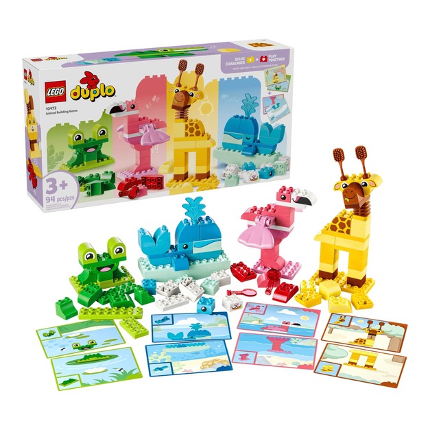 【磚星球】樂高 LEGO 10472 得寶系列 動物拼砌遊戲 Animal Building Game
