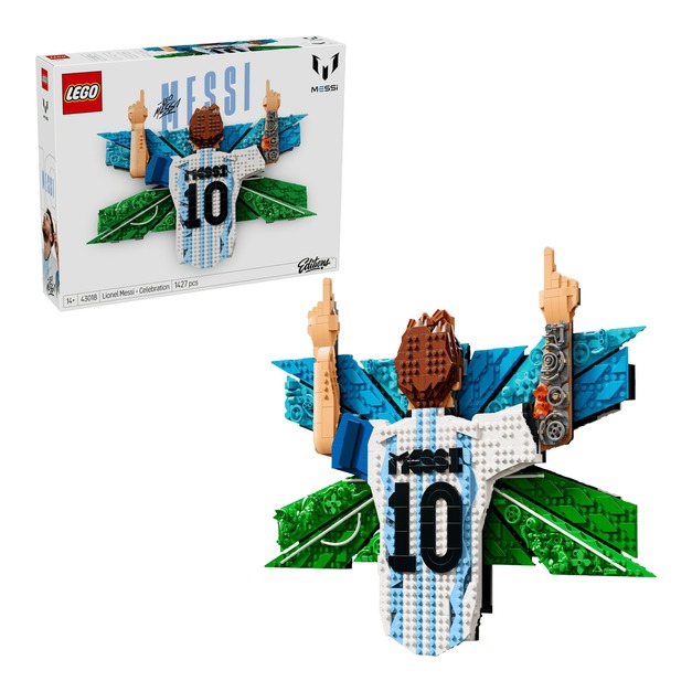 【磚星球】樂高 LEGO 43018 運動主題 萊納爾·梅西 慶祝時刻 Lionel Messi – Celebration