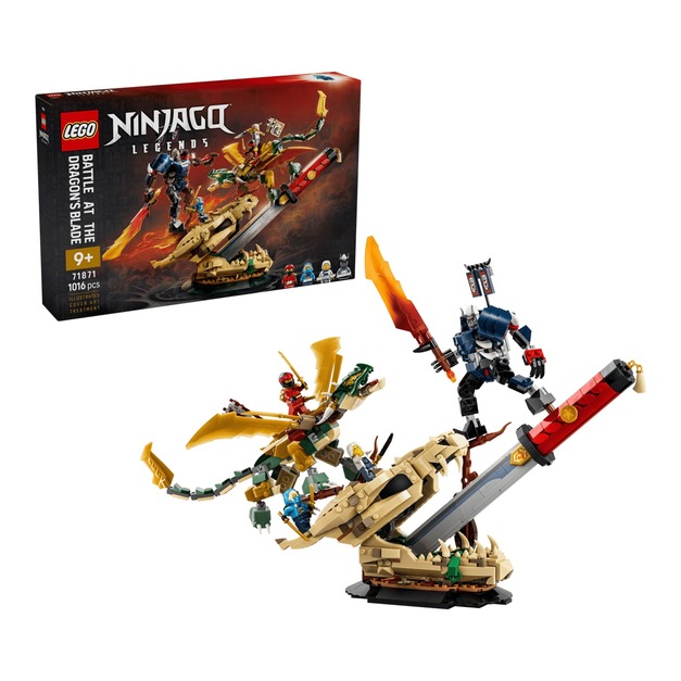 【磚星球】樂高 LEGO 71871 旋風忍者 龍刃之戰 Battle at the Dragon's Blade