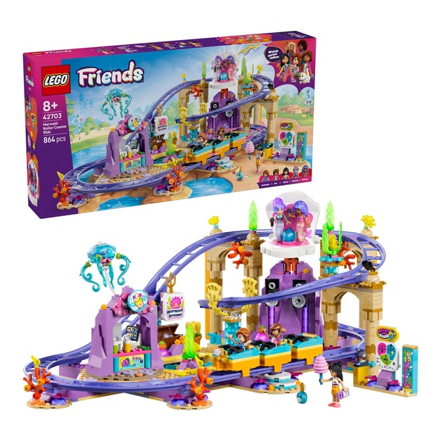 【磚星球】樂高 LEGO 42703 好朋友系列 美人魚雲霄飛車 Mermaid Roller Coaster Ride