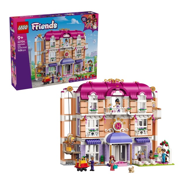 【磚星球】樂高 LEGO 42704 好朋友系列 心湖城大飯店 Heartlake City Grand Hotel