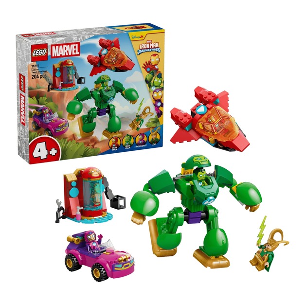 【磚星球】樂高 LEGO 11211 漫威系列 洛基大戰鋼鐵人小隊 Loki vs. Team Iron Man