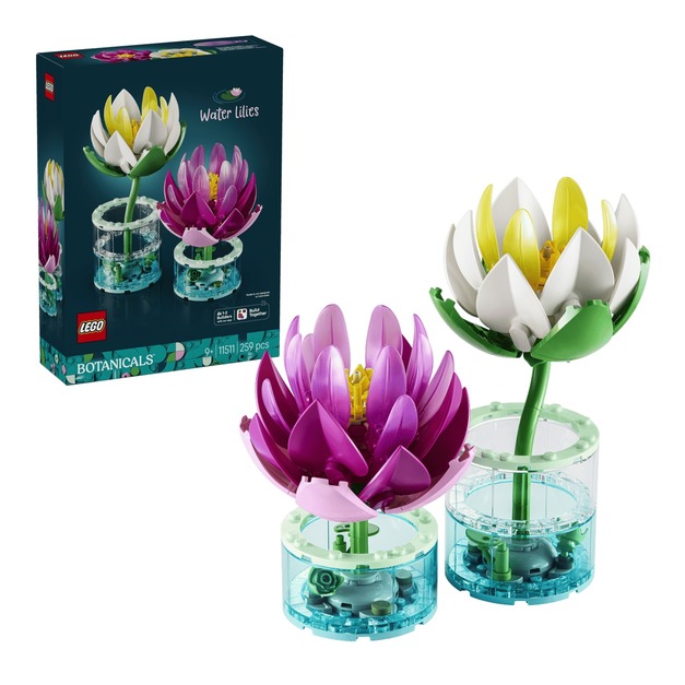 【磚星球】樂高 LEGO 11511 花藝系列 睡蓮 Water Lilies