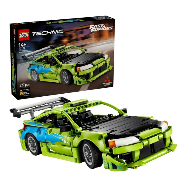 【磚星球】樂高 LEGO 42229 動力科技 玩命關頭三菱Eclipse Fast and Furious Mitsubishi Eclipse Car