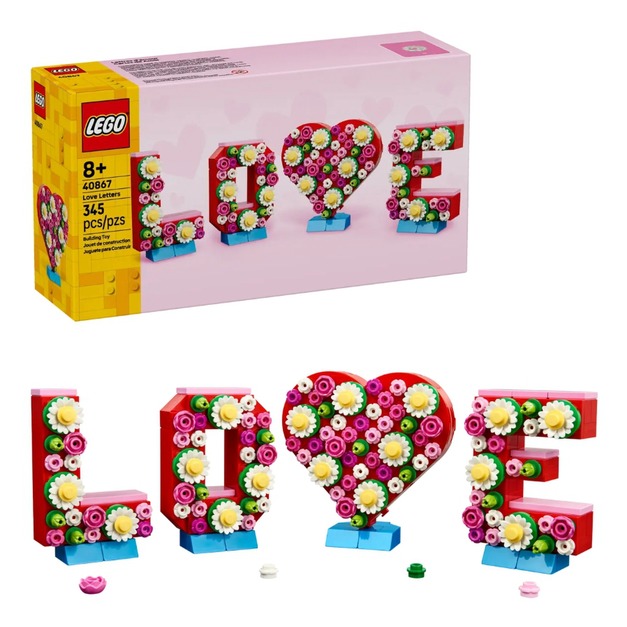 【磚星球】樂高 LEGO 40867 節慶系列 傳情字母組 Love Letters