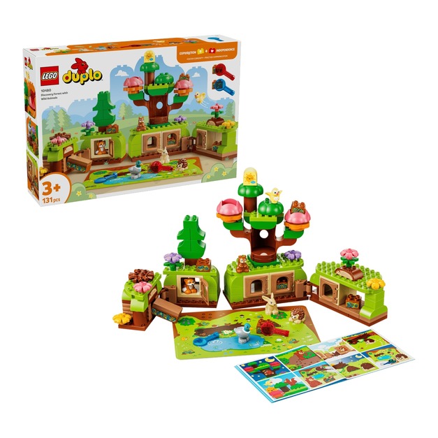 【磚星球】樂高 LEGO 10480 得寶系列 森林與野生動物探索套裝 Discovery Forest with Wild Animals