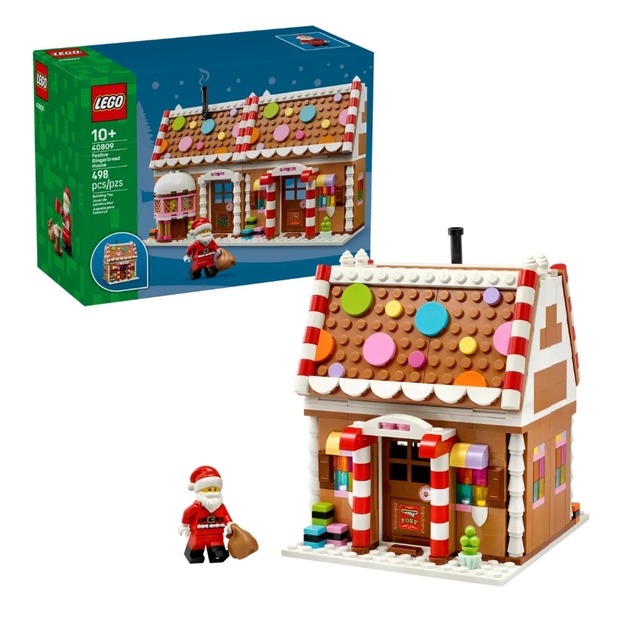 【磚星球】樂高 LEGO 40809 節慶系列 節慶薑餅屋 Festive Gingerbread House