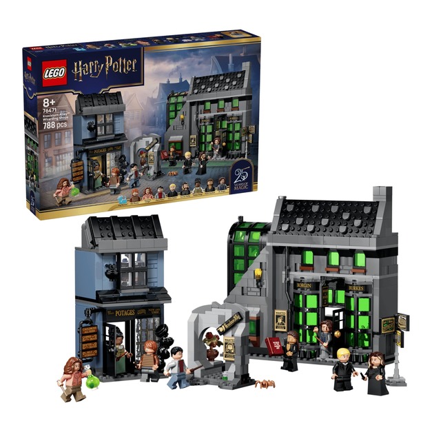 【磚星球】樂高 LEGO 76471 哈利波特 夜行巷魔法商店 Knockturn Alley™ Wizarding Shops