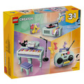 【磚星球】樂高 LEGO 31392 創意三合一系列 音樂裝飾鋼琴與貓咪 Music Decor Piano with Cat_2