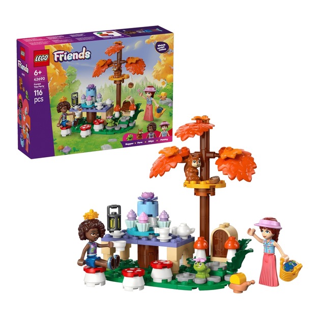 【磚星球】樂高 LEGO 42690 好朋友系列 森林茶會 Forest Tea Party