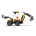 【磚星球】樂高 LEGO 60480 城市系列 黃色反鏟裝載機 Yellow Backhoe Loader_5