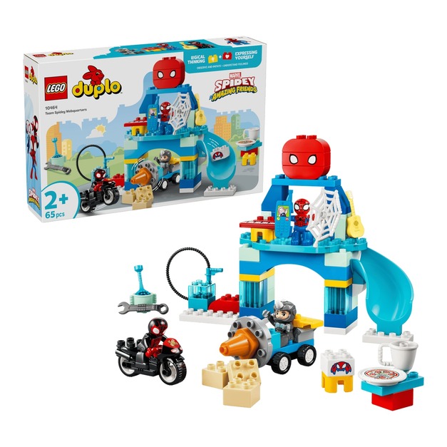 【磚星球】樂高 LEGO 10464 得寶系列 蜘蛛小隊神網總部 Team Spidey Webquarters