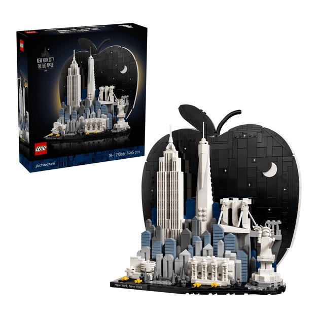 【磚星球】樂高 LEGO 21066 經典建築系列 紐約－大蘋果 New York City – The Big Apple