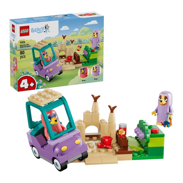 【磚星球】樂高 LEGO 11216 布麗系列 賓果、布麗玩遊戲 老太太 Grannies with Bingo and Bluey