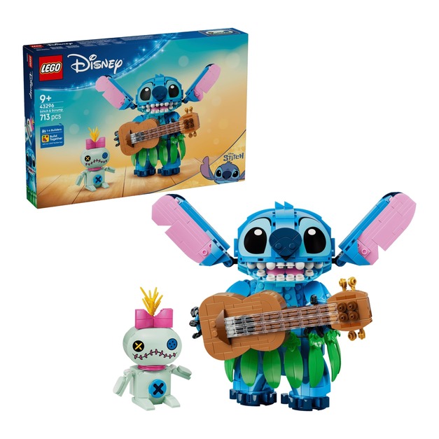 【磚星球】樂高 LEGO 43296 迪士尼系列 史迪奇和史況普 Stitch & Scrump