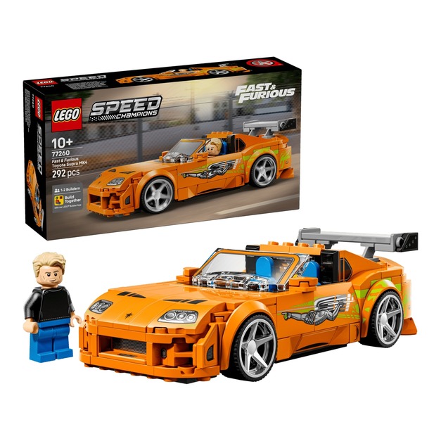 【磚星球】樂高 LEGO 77260 Speed系列 玩命關頭Toyota Supra MK4 The Fast and The Furious Toyota Supra MK4