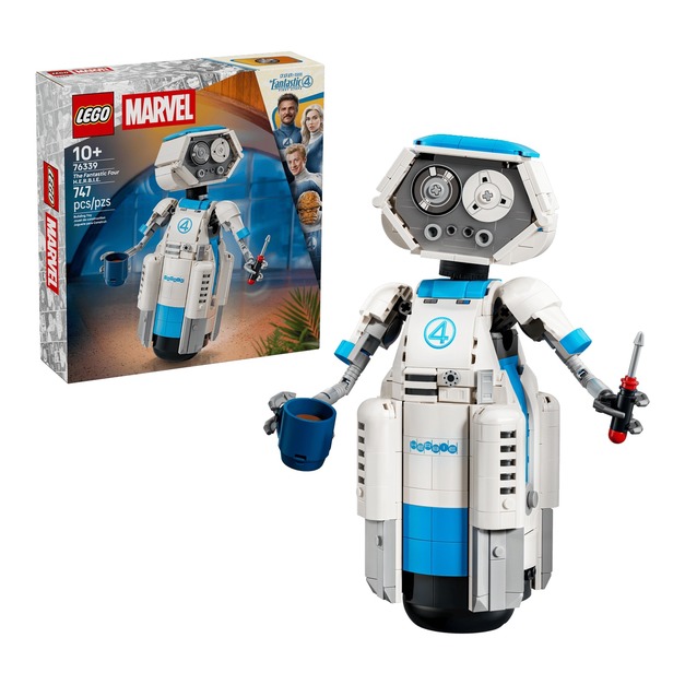 【磚星球】樂高 LEGO 76339 漫威系列 驚奇 4 超人赫比 The Fantastic Four H.E.R.B.I.E.