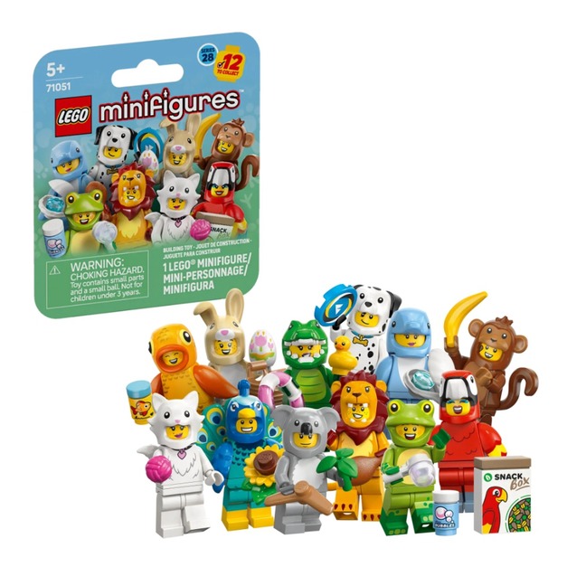 【磚星球】樂高 LEGO 71051 人偶包系列 第 28 代 動物 Animals Series 28