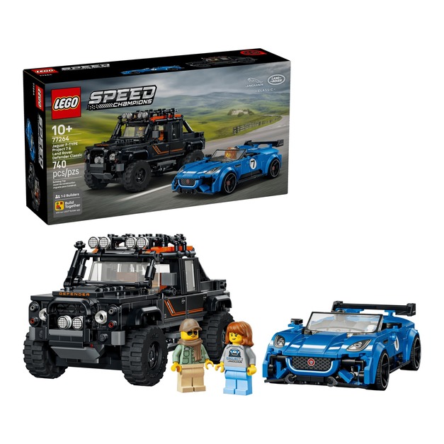 【磚星球】樂高 LEGO 77264 Speed系列 Jaguar Project 7 和 Land Rover Defender Jaguar Project 7 & Land Rover Defender