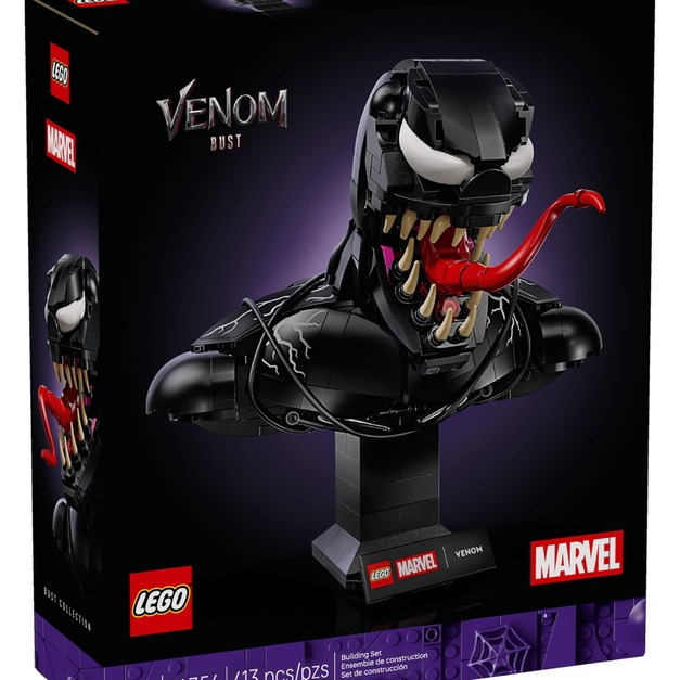 【磚星球】樂高 LEGO 76356 漫威系列 猛毒胸像 Venom Bust