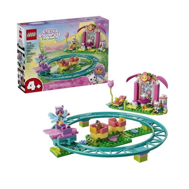 【磚星球】樂高 LEGO 11214 蓋比系列 精靈雲霄飛車和茶會 Fairy Roller Coaster and Tea Party