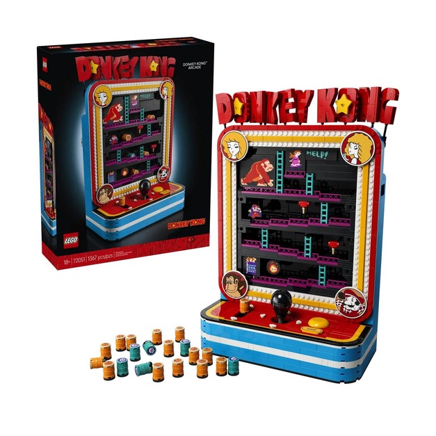 【磚星球】樂高 LEGO 72051 瑪莉歐系列 咚奇剛 街機遊戲 Donkey Kong™ Arcade