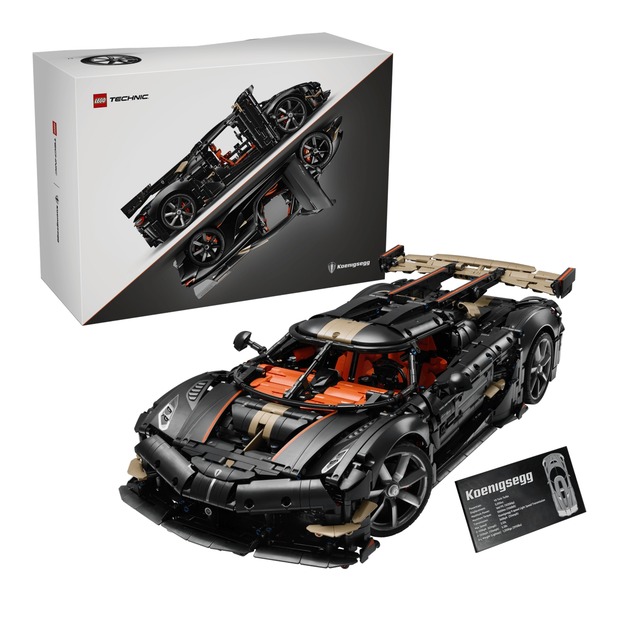 【磚星球】樂高 LEGO 42232 科技系列 Koenigsegg Sadair's Spear 巔峰超跑 Koenigsegg Sadair's Spear Megacar
