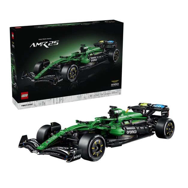 【磚星球】樂高 LEGO 42240 科技系列 Aston Martin Aramco AMR25 F1® 賽車 Aston Martin Aramco AMR25 F1® Car