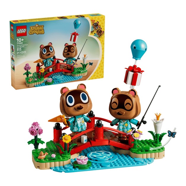 【磚星球】樂高 LEGO 77059 動物森友會 豆狸與粒狸 悠閒散步 Timmy & Tommy's Fun Day Out
