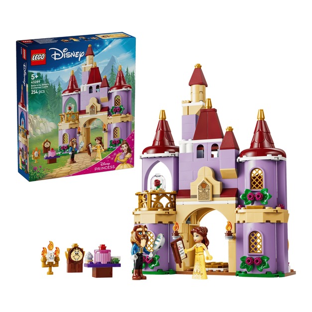【磚星球】樂高 LEGO 43289 迪士尼系列 貝兒和野獸的魔法城堡 Belle & the Beast's Enchanted Castle