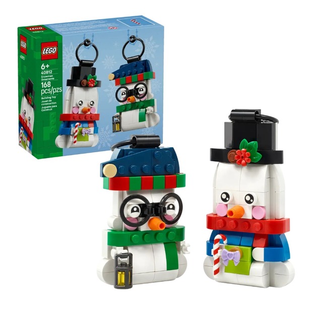【磚星球】樂高 LEGO 40812 節慶系列 雪人飾品 Snowman Ornaments