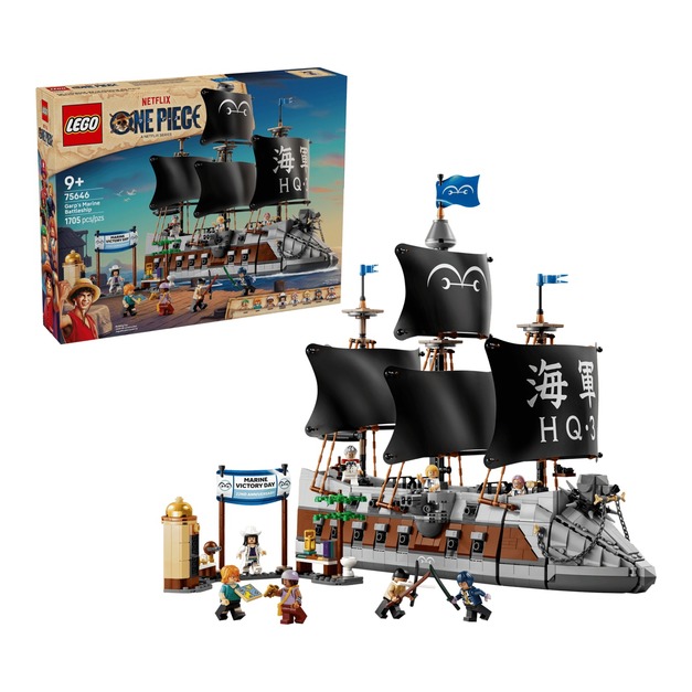 【磚星球】樂高 LEGO 75646 航海王系列 卡普的海軍戰艦 Garp's Marine Battleship