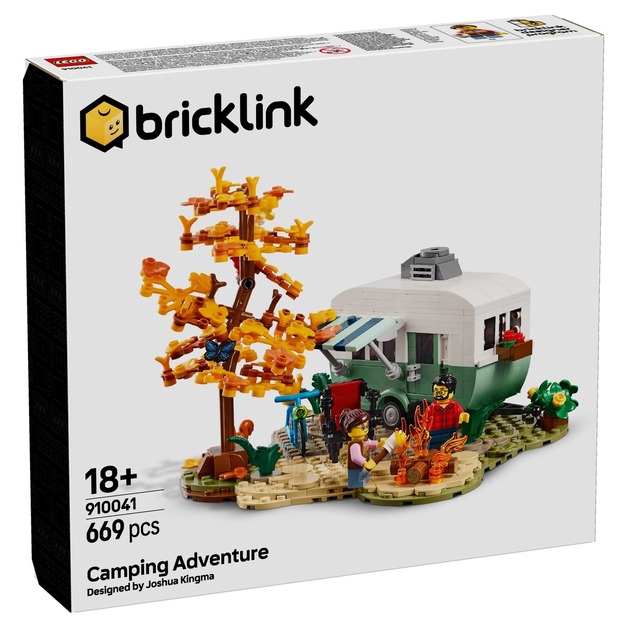 【磚星球】樂高 LEGO 910041 bricklink 露營車 Camping Adventure