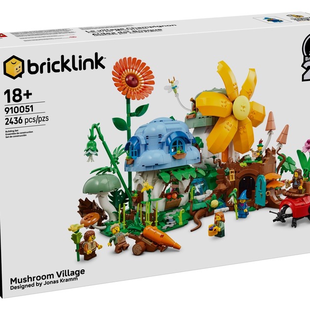 【磚星球】樂高 LEGO 910051 bricklink 蘑菇村 Mushroom Village