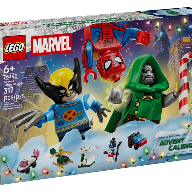 【磚星球】樂高 LEGO 76340 漫威系列 2026年驚喜月曆 Advent Calendar 2026