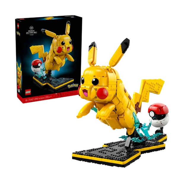 【磚星球】樂高 LEGO 72152 寶可夢系列 皮卡丘和精靈球 Pikachu and Pok&eacute; Ball