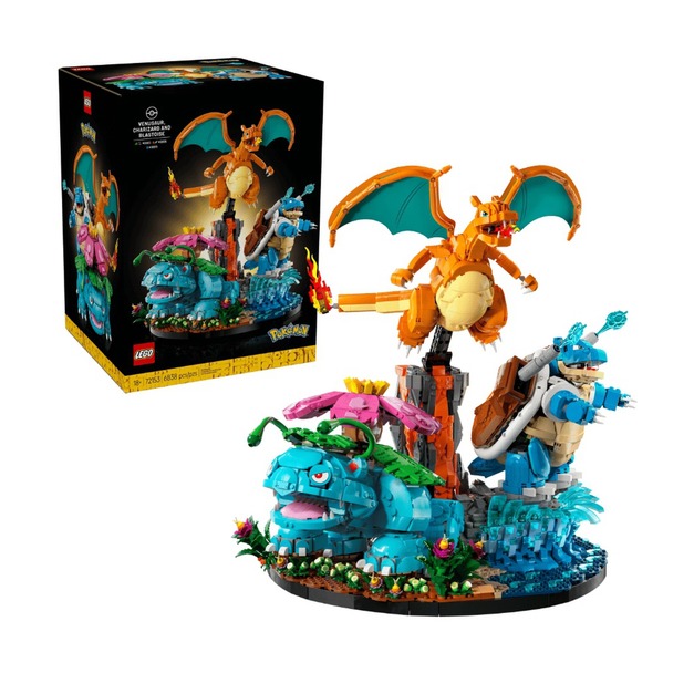 【磚星球】樂高 LEGO 72153 寶可夢系列 妙蛙花、噴火龍和水箭龜 Venusaur, Charizard and Blastoise