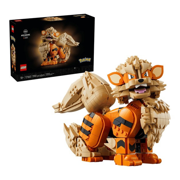 【磚星球】樂高 LEGO 72160 寶可夢系列 風速狗 Arcanine