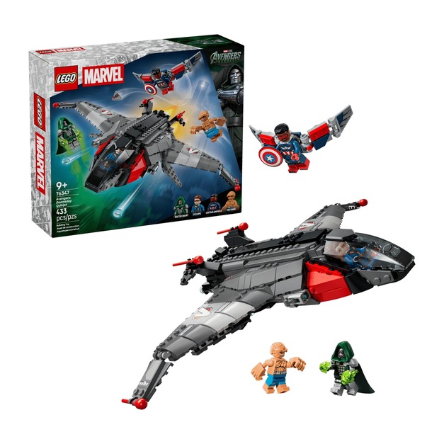 【磚星球】樂高 LEGO 76347 漫威系列 復仇者聯盟 末日崛起 昆式戰機 Avengers: Doomsday Quinjet