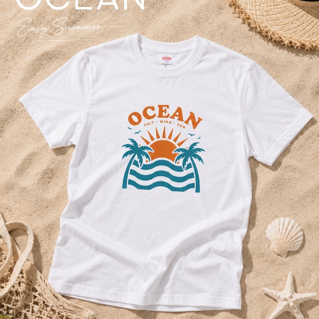 LOOKFINE 有海的那一天 短T