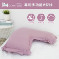 V型枕/孕婦枕/哺乳枕/抬腿枕/靠枕/頸枕/側睡枕 70x70cm_1