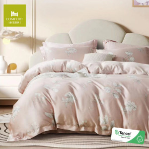 100% TENCEL天絲™萊賽爾40s四件式兩用被床包組-瑃瑩 ｜雙人/加大