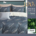 【極致尊榮系列】MIT頂級100支萊賽爾 TENCEL天絲™床包枕套兩用被四件組｜雙人/加大/特大_15