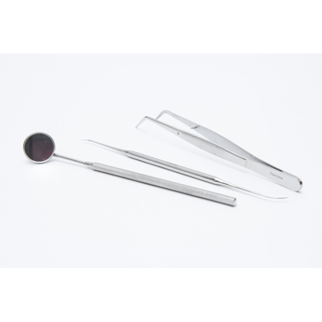 不鏽鋼器械 (口鏡/探針/鑷子) 1入  (1支)