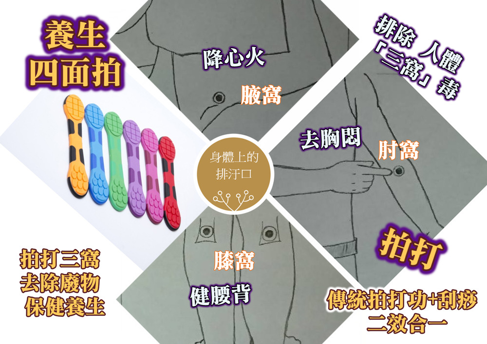 拍痧的妙用 文章打賞 搭贈1支四面拍 伍駒有限公司