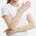 Cooling Arm Sleeves for Men Women UV Sun Protection with Right Hand Finger Holes, Sleeves to Cover A_1
