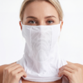 COOUV UPF 50+ UV Protection Face Mask, Breathable Mesh Front, Adjustable Ear Loops, Snap Buttons Bac_1