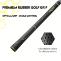 MEGA GOLF Compact 7 Iron, Small Head Golf Iron for Swing Training_3