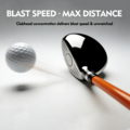MEGA GOLF COOUV 50cc Mini Driver, Small Head Golf 1 Wood for Swing Practice_5