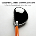 MEGA GOLF COOUV 50cc Mini Driver, Small Head Golf 1 Wood for Swing Practice_1